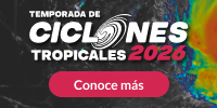 Temporada ciclones tropicales 2026