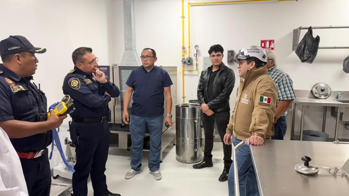 Evacuación protocolaria y oportuna por fuga de gas en el Hospital Ohoran