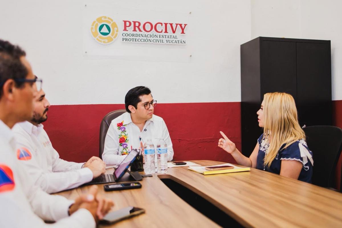 Acciones conjuntas a favor de la niñez yucateca