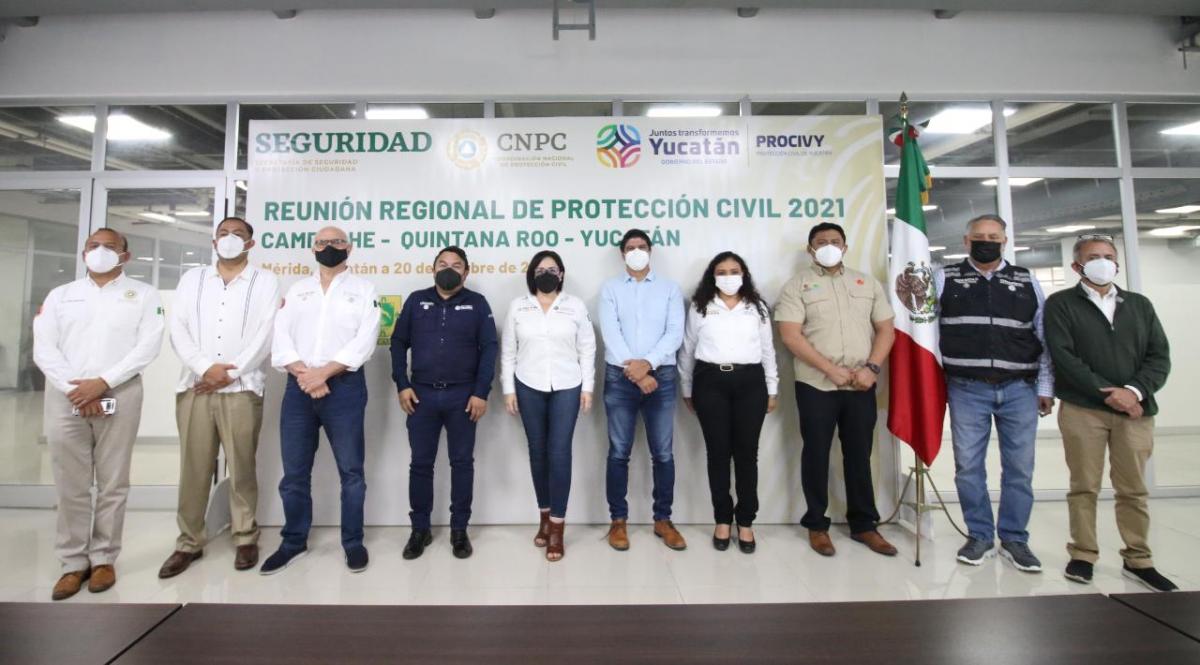 Yucatán fortalece y amplía acciones de protección civil con Gobierno de la República