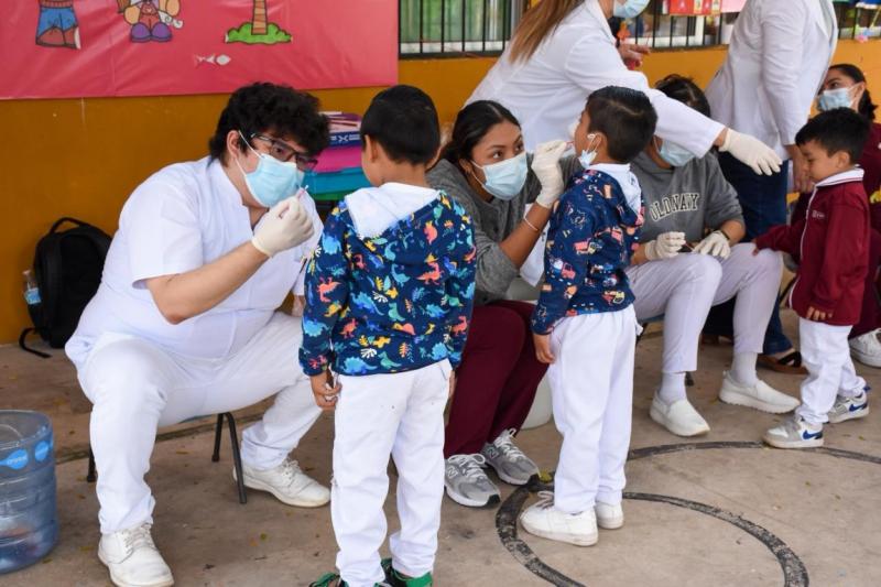 Realiza SSY Jornadas de Salud Bucal para fortalecer cobertura preventiva en comisarías del sur de Mérida