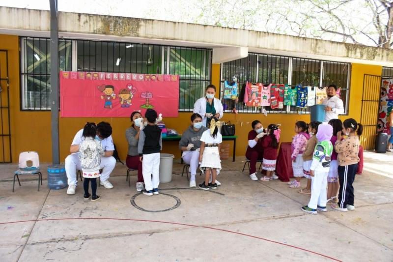 Realiza SSY Jornadas de Salud Bucal para fortalecer cobertura preventiva en comisarías del sur de Mérida