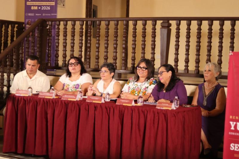 Llaman a trabajar unidas para avanzar hacia una sociedad segura y en paz para las mujeres