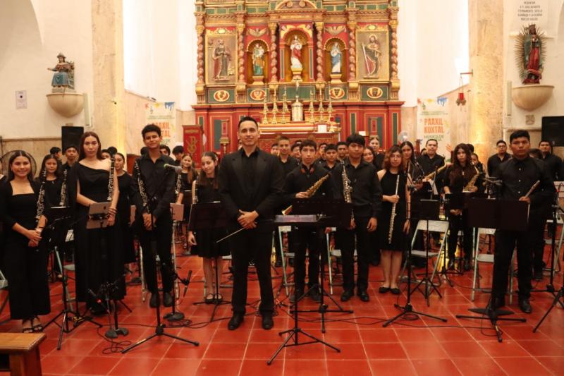 Banda Sinfónica Infantil y Juvenil de Tizimín ofrecerá concierto "De vuelta a lo clásico"