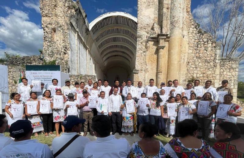 Yucatán obtiene 61 distintivos de Turismo Comunitario