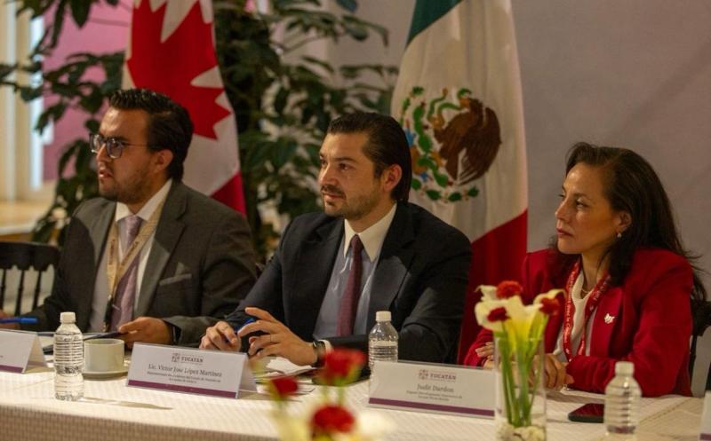 Yucatán fortalece su proyección internacional con misión empresarial de Canadá