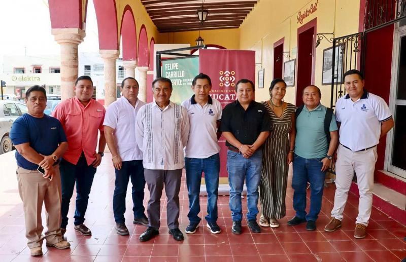 La vida de Carrillo Puerto llega a Peto, Ticul, Maní y Tekax