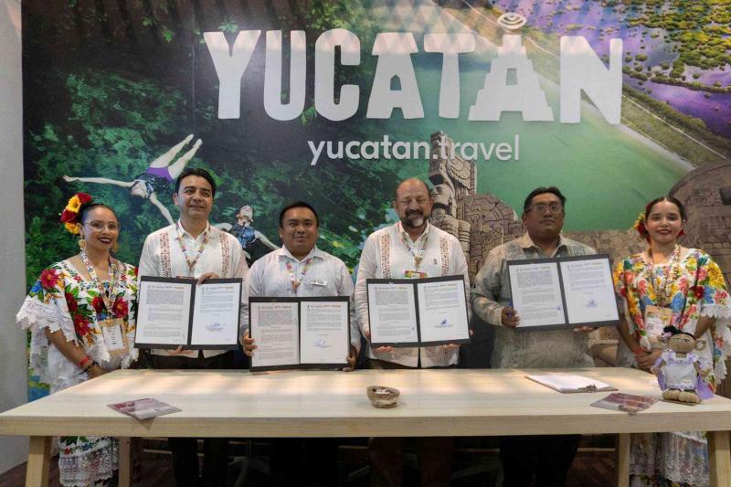 Yucatán consolida alianzas en el Tianguis Turístico México 2026