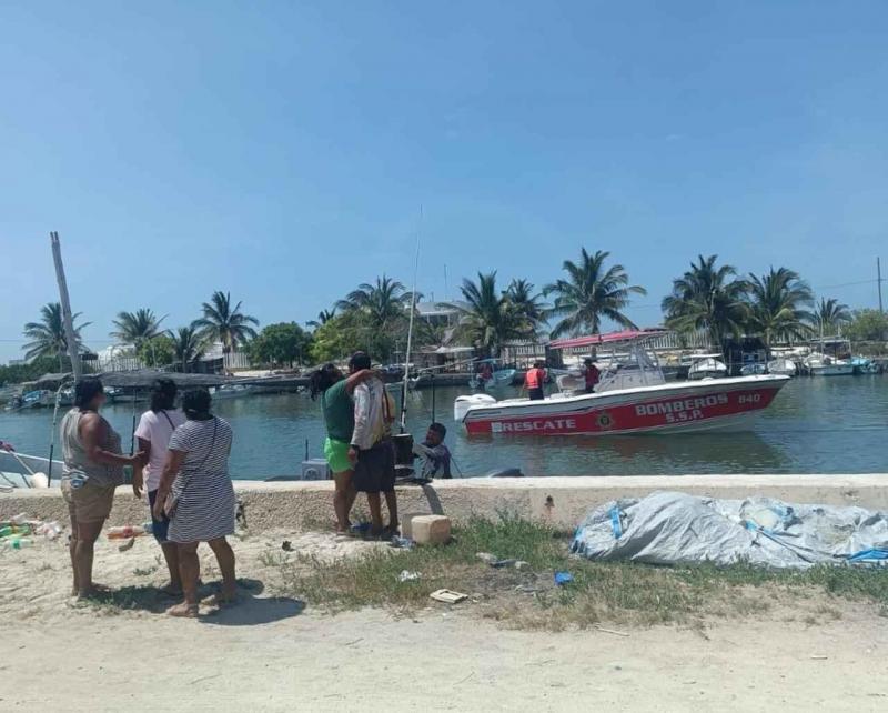 Localizan sanos y salvos a dos pescadores en Telchac Puerto