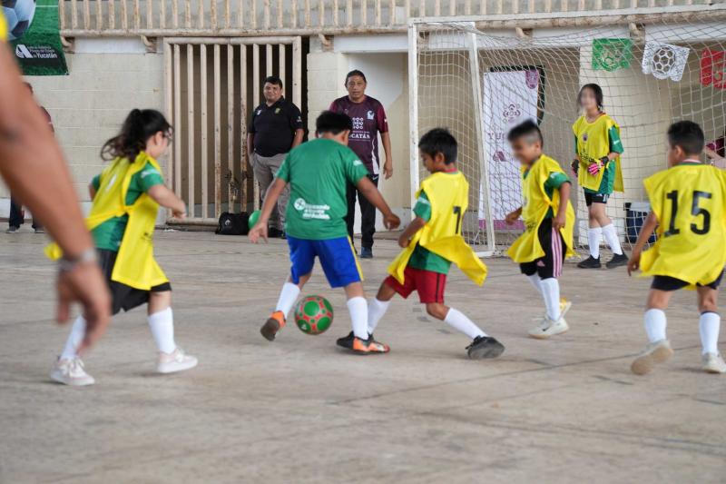 Mundialito Inclusivo reúne a niñas, niños y jóvenes en una jornada de deporte y convivencia