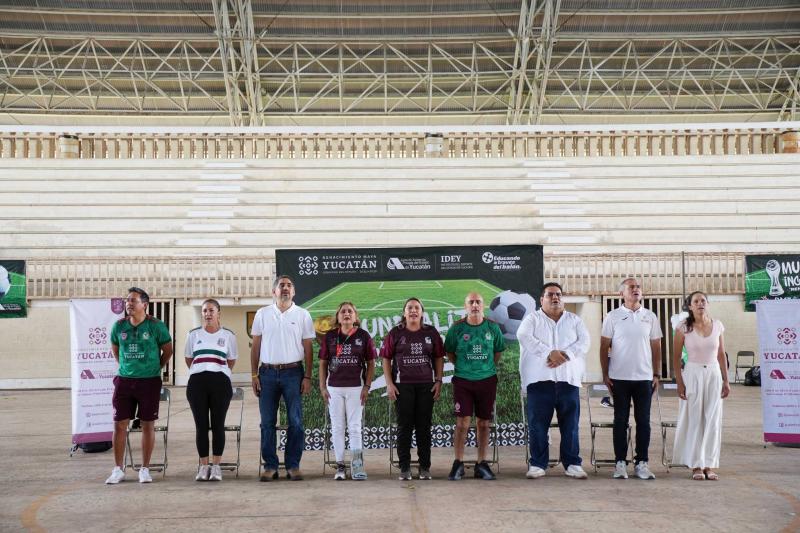 Mundialito Inclusivo reúne a niñas, niños y jóvenes en una jornada de deporte y convivencia