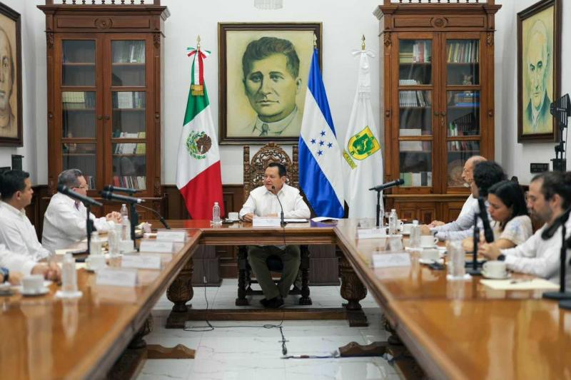 Gobierno de Yucatán y Honduras estrechan relaciones de cooperación