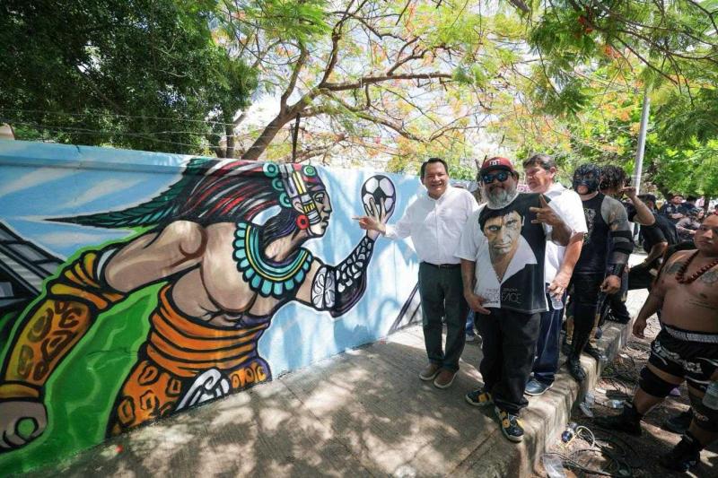 Gobernador Joaquín Díaz Mena impulsa la prevención de la violencia a través del arte y la cultura