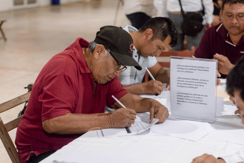 Inician en Tekax encuentros ciudadanos para construir agenda de inteligencia artificial en Yucatán