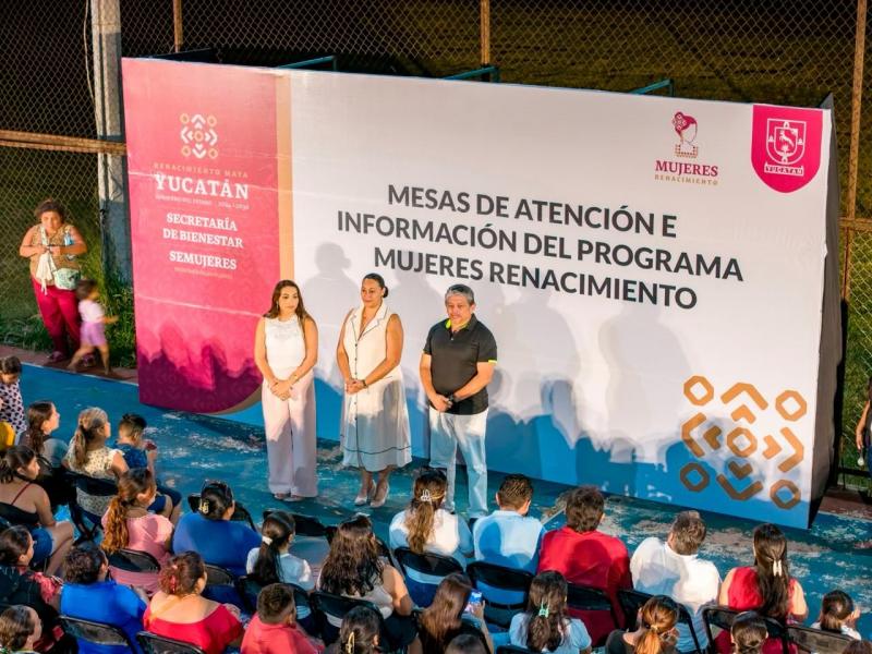 Gobierno del Estado acompaña a beneficiarias de Mujeres Renacimiento