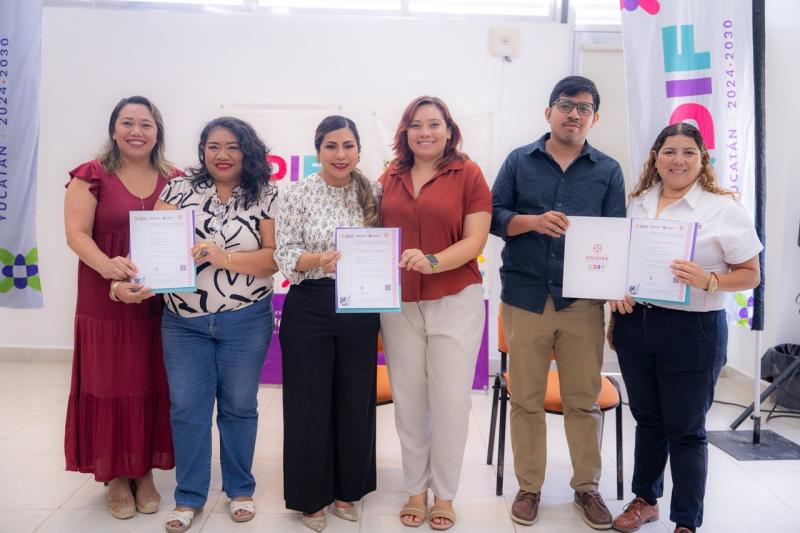 DIF Yucatán fortalece la profesionalización del servicio público con certificación en competencias laborales