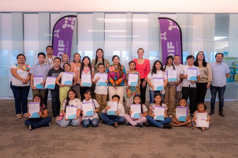 DIF Yucatán integra primer Consejo Consultivo de Niñas, Niños y Adolescent