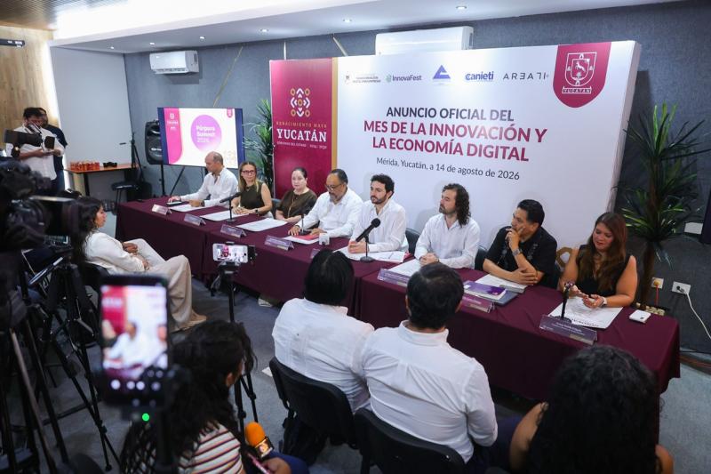 Yucatán será epicentro de la tecnología durante el Mes de la Innovación y la Economía Digital 2026