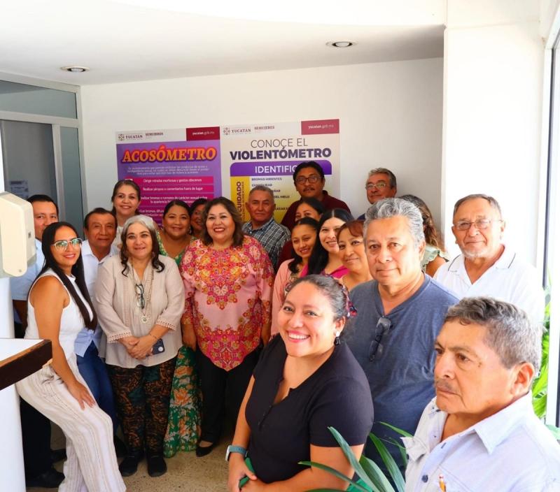 Impulsan estrategia "Yucatán Identifica y Actúa" para prevenir violencias contra las mujeres en la administración pública