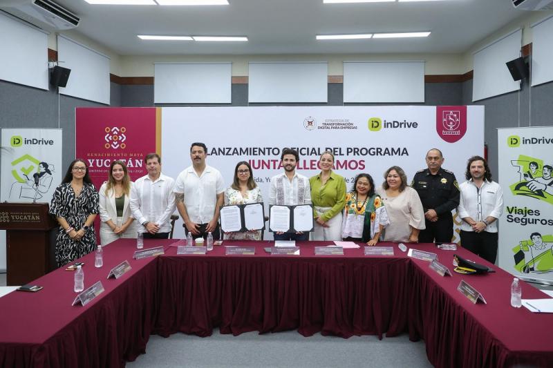 Gobierno del Estado e inDrive suman esfuerzos por la autonomía económica de las mujeres