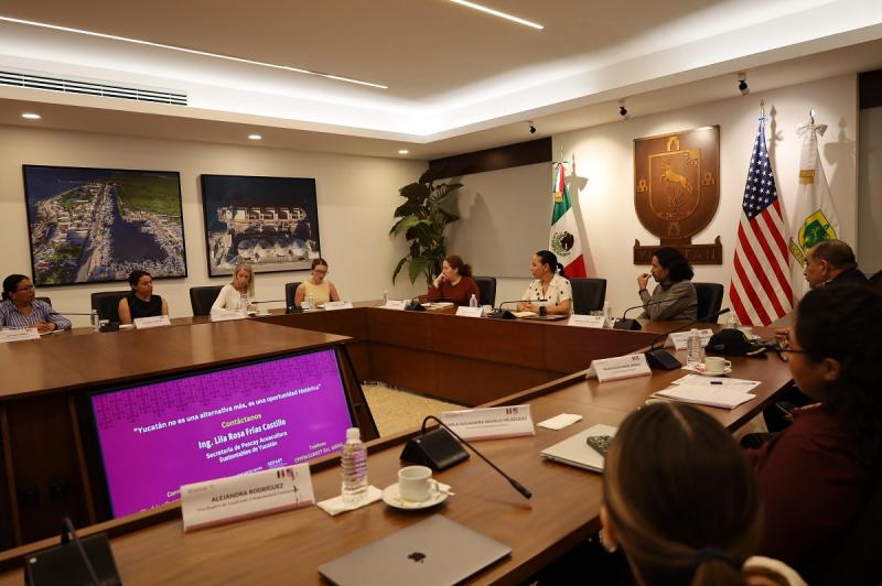 Yucatán y EE. UU. analizan oportunidades para el desarrollo pesquero de Yucatán
