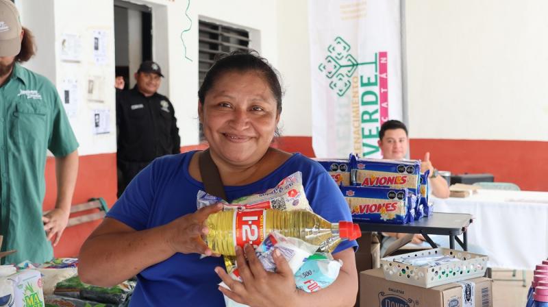 Mercado Circular convierte el reciclaje en apoyos para 109 familias de Tunkás