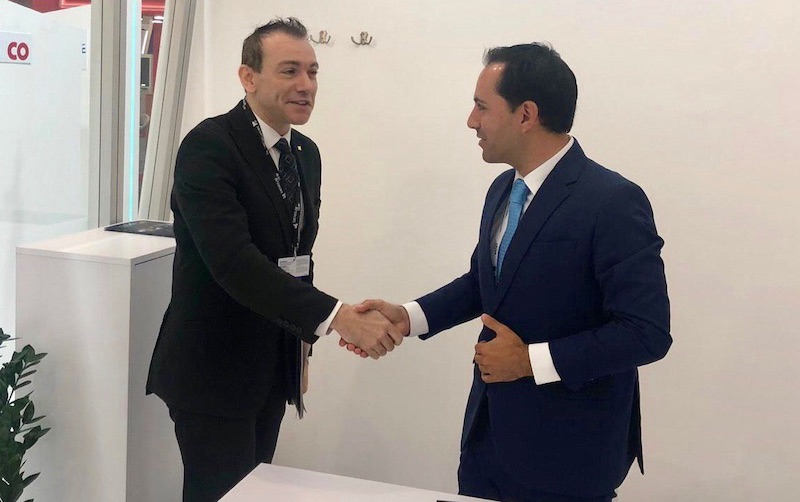 El Gobernador Mauricio Vila Dosal posiciona a Yucatán ante la industria aeronáutica mundial 