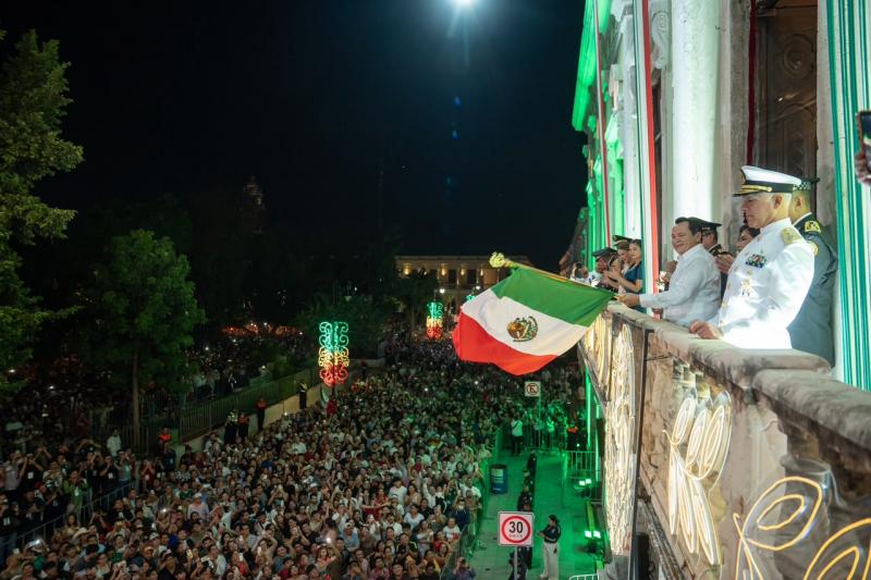 Renacimiento Maya celebra con saldo blanco el Grito de Independencia