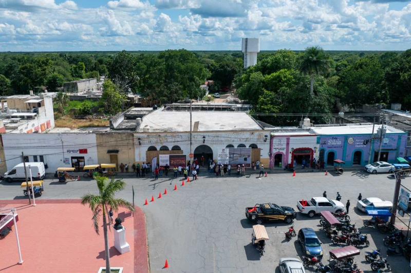 Renacimiento Maya transforma el mercado de Hoctún con inversión de 10.5 mdp en beneficio de más de seis mil habitantes