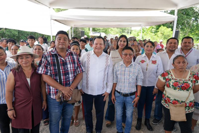 Invierte Renacimiento Maya más de 22 mdp en carretera Sahcabá-Huhí que beneficia a más de 13 mil habitantes
