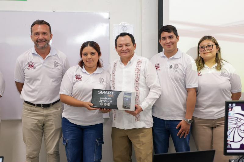 Renacimiento Maya entrega herramientas al Tecnológico de Progreso para impulsar la innovación y reducir el rezago educativo