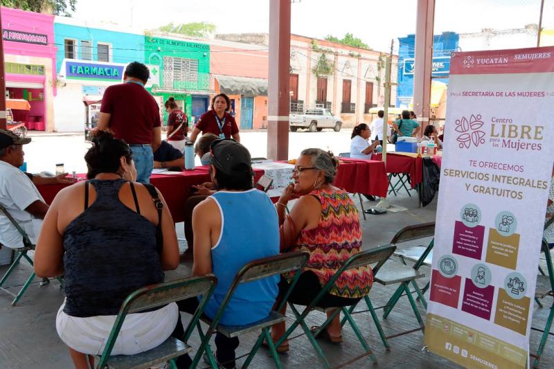 Ferias Libres acercan salud, prevención y autocuidado a 13 municipios de Yucatán