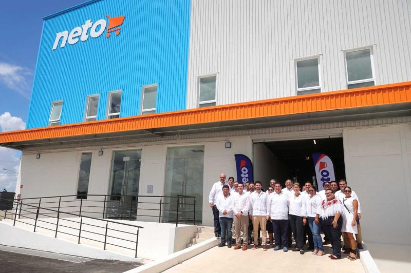 Apertura de nuevo Cedis de Tiendas Neto consolida inversión que superará los mil millones de pesos en Yucatán