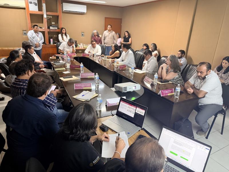 Yucatán coordina acciones para fortalecer la vigilancia y el saneamiento del agua