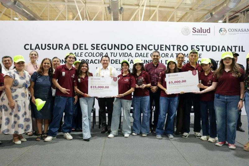 Yucatán registra 79 suicidios menos en 2025; Aliados por la Vida llega a 60 planteles