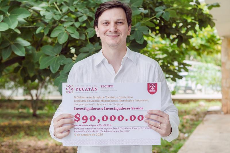 Yucatán reconoce talento científico con premios por 232 mil pesos