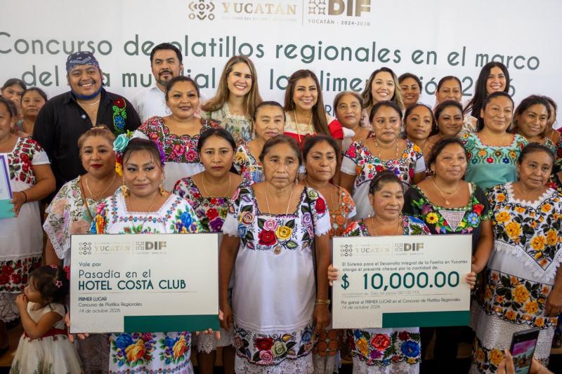 DIF Yucatán reúne sabores y saberes de la cocina maya en concurso de platillos regionales