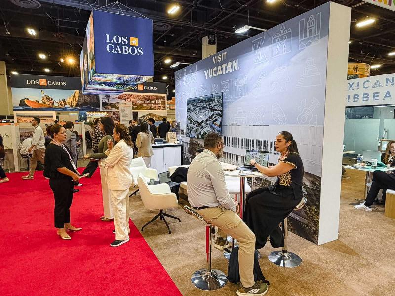 Yucatán presenta su oferta de reuniones en IMEX America 2026