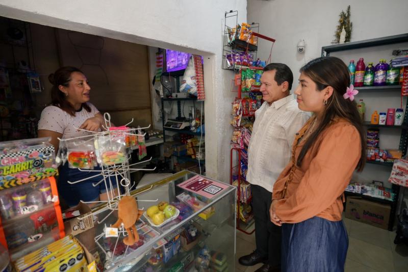San Luis Sur Dzununcán: 18 calles reparadas y 100 metros de calle nueva en siete semanas