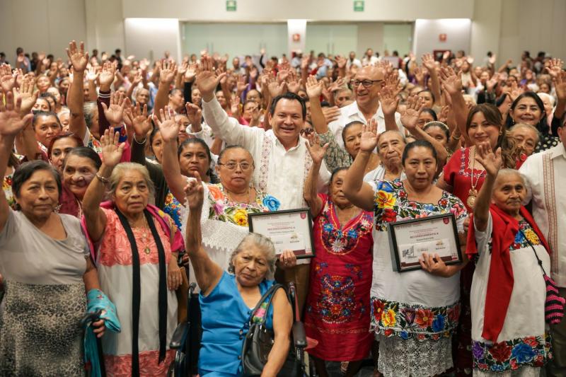 Miriam Esther lleva 10 años recibiendo bebés en Tzucacab; hoy el Gobierno la reconoce: 313 parteras tradicionales de 58 municipios recibirán 3 mil pesos cada bimestre