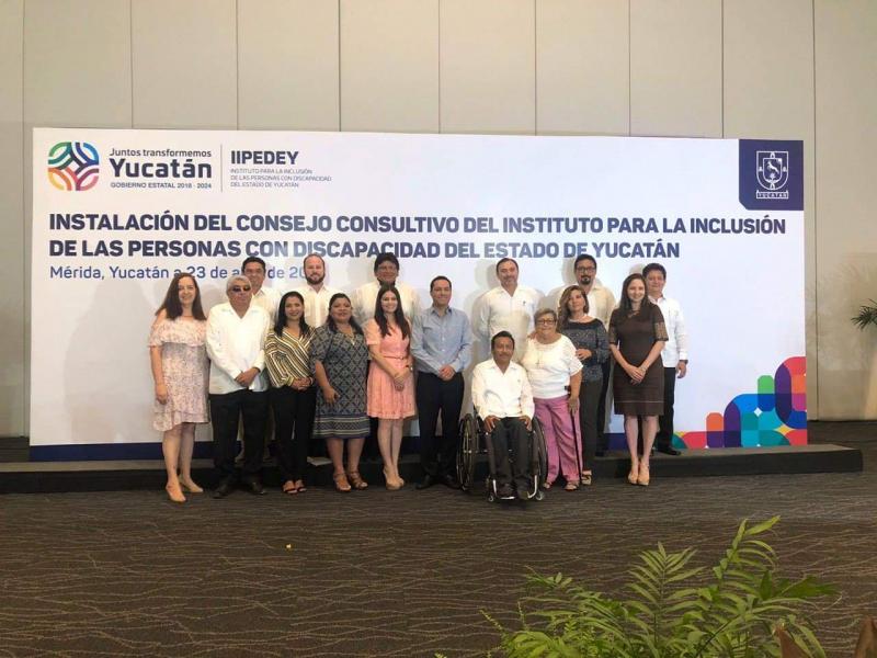 Uno de los compromisos del Gobierno de Mauricio Vila Dosal fue emprender acciones concretas para impulsar la igualdad de oportunidades, lo cual dio como resultado la creación del Instituto para la Inclusión de las Personas con Discapacidad del Estado de Yucatán.