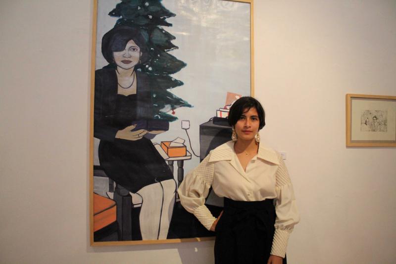 Presenta Samantha Núñez muestra de grabado y pintura en el "Peón Contreras".