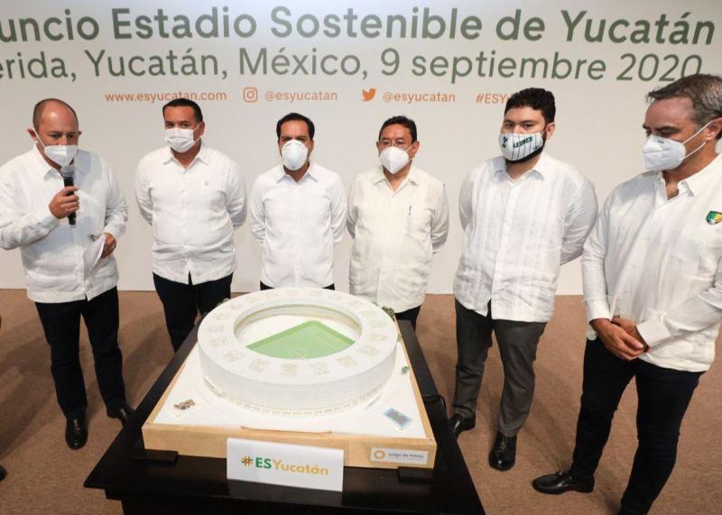 Inversionistas privados construirán en Yucatán el estadio más moderno y sustentable de México