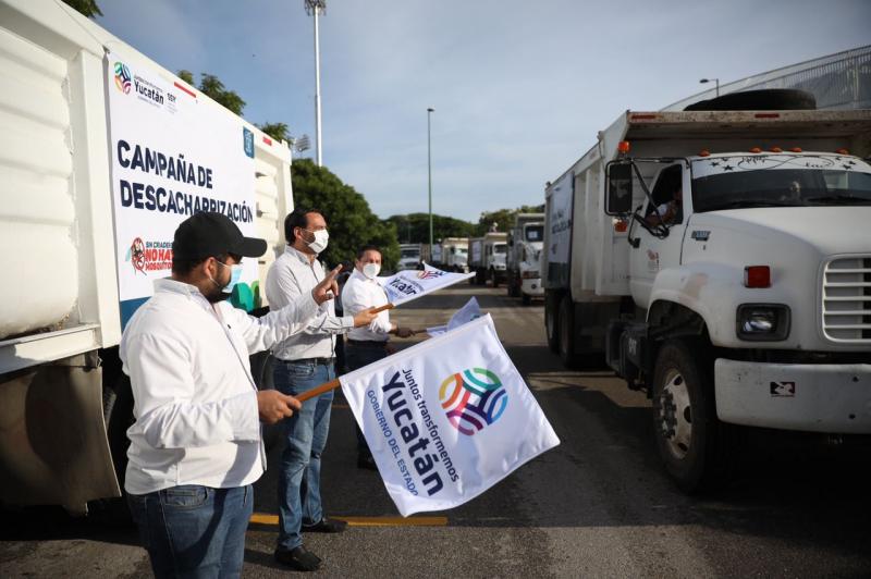 En marcha segunda Campaña de Descacharrización en Mérida y sus comisarías