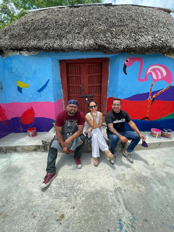 Enrique Chiu, muralista internacional, deja su huella en Yucatán