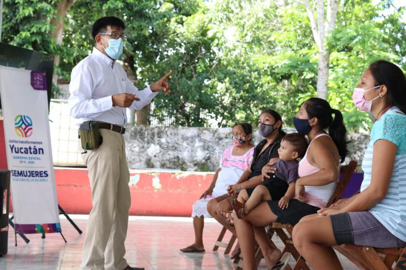 Semujeres refrenda compromiso con impulsar a yucatecas en comunidades rurales