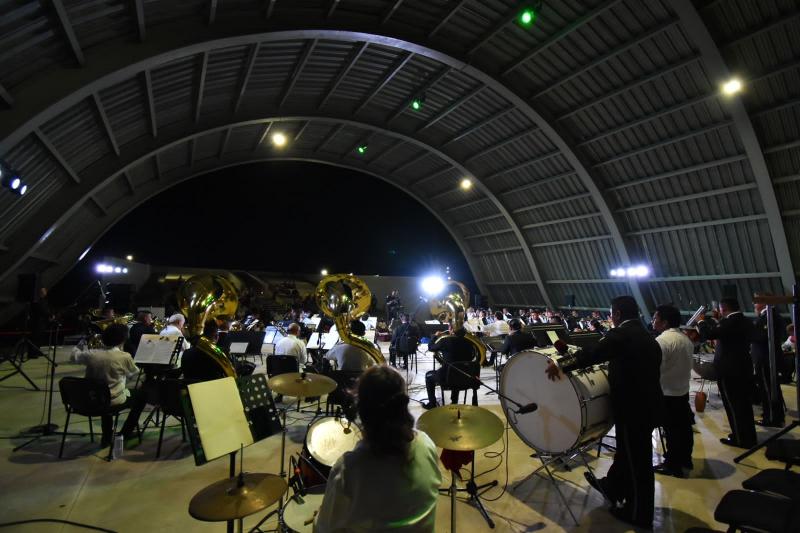 Bandas de Música de la X Región Militar y del Estado ofrecen concierto en Paseo Henequenes