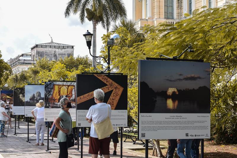 Testimonio de obras monumentales de Christo y Jeanne-Claude, por primera vez en México