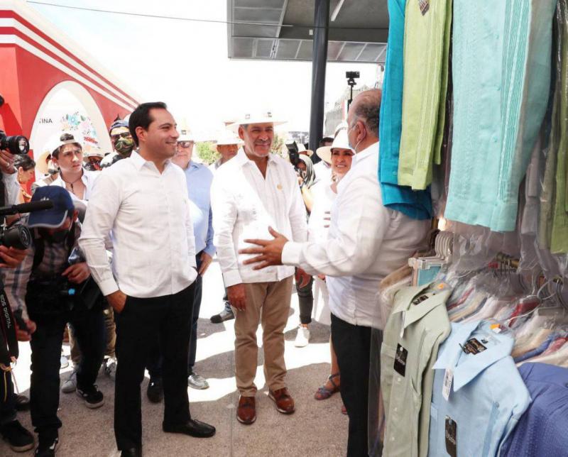 Con buenas ventas y alianzas de negocios, empresarios, emprendedores y artesanos yucatecos cierran su participación en la Feria Nacional de San Marcos