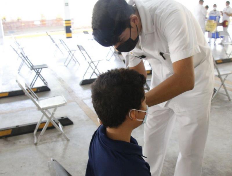 Aplicarán primera dosis de vacuna contra el Coronavirus a menores de 12 a 14 y de 5 a 11 años de edad de 10 municipios del interior del estado